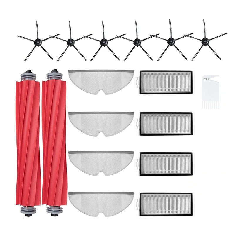 Сменные детали роликовая щетка боковые щетки фильтры НЕРА Для Roborock Q7 Q7max +