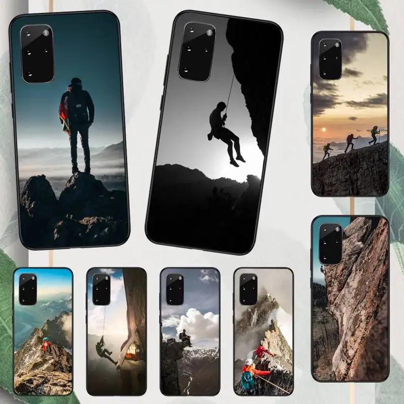 

Mountain Climbing sports Phone Case For Samsung galaxy A S note 10 12 20 32 40 50 51 52 70 71 72 21 fe s ultra plus