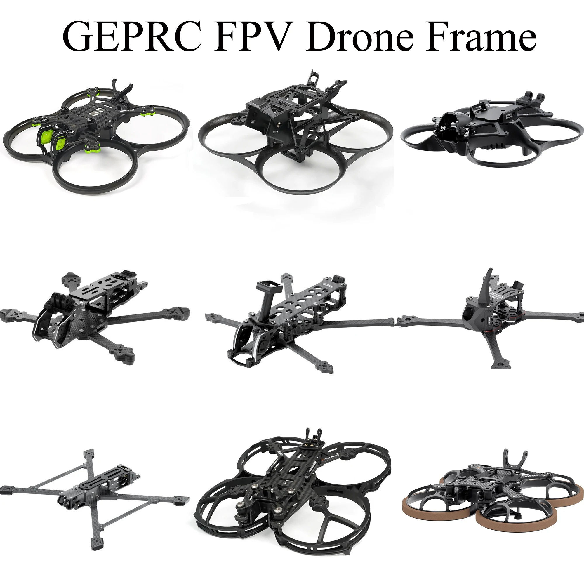 Рамка GEPRC для дрона Cinelog25 V2/Cinebot25/Cinelog20/Cinelog35 V2 FPV