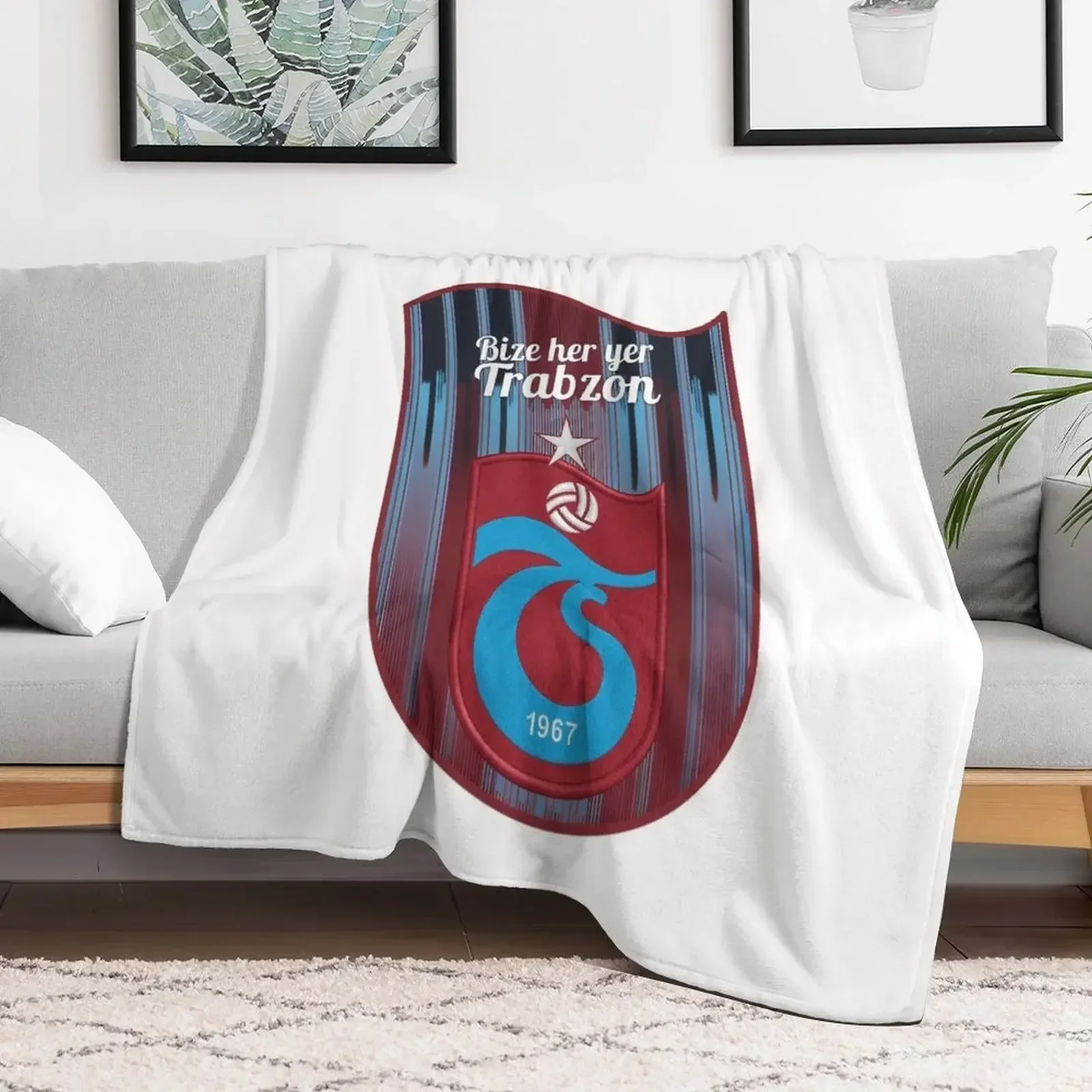 Bize Her Yer TRABZON плюшевое одеяло