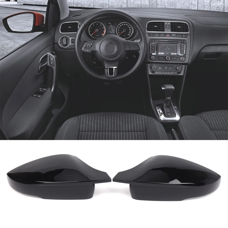 

Car Rearview Mirror Cover Right/Left Rearview Mirror Housing Replaces 6R0857537B AOS