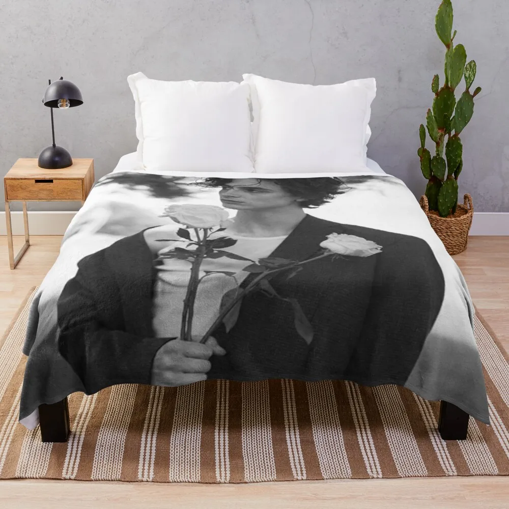 

Timothee Chalamet - Black And White Target At Home Faux Fur Kawaii Throw Blankets
