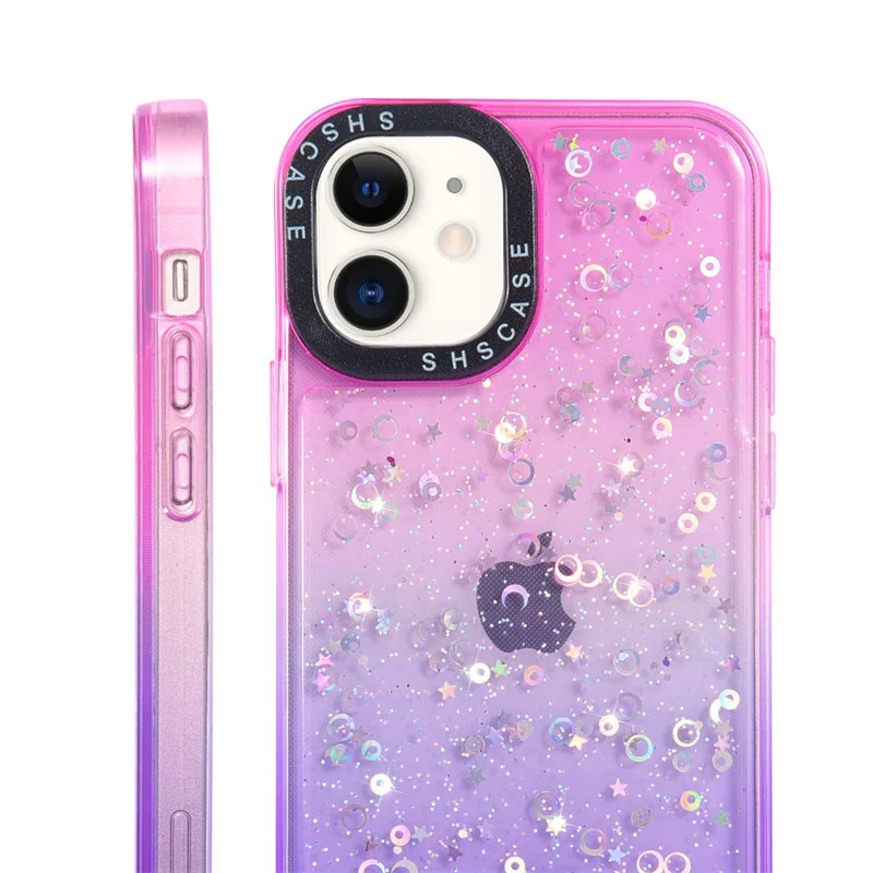 Чехол для iPhone совместимый с моделями 13 12 pro 11 Max XS XR x 7 8 plus красивый Радужный