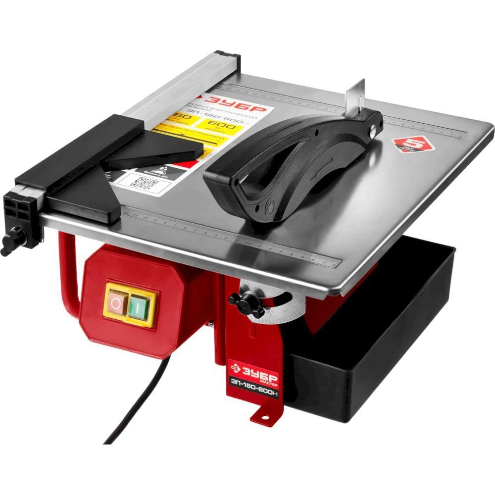 Электрический плиткорез ЗУБР Ø 180 мм 600 Вт ЭП-180-600Н Электрический плиткорез ЗУБР Ø 180 мм 600 Вт ЭП-180-600Н