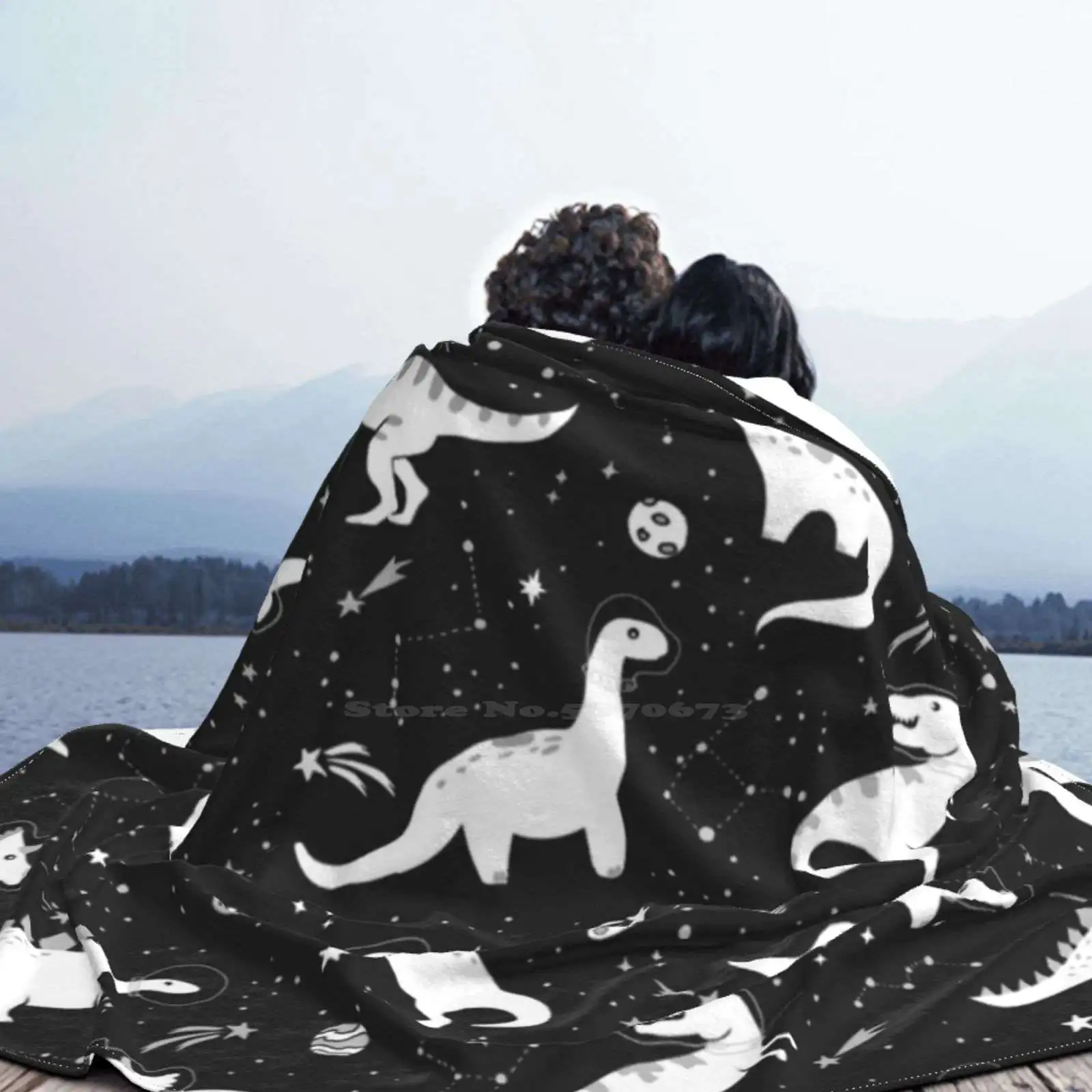 Космические динозавры бестселлер домашнее фланелевое одеяло для комнаты