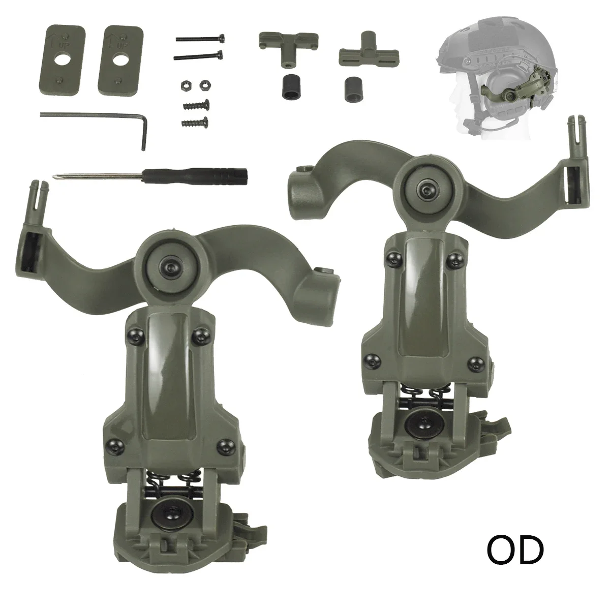 Набор кронштейнов для наушников OPS Core ARC и Team Венди Тактический Кронштейн с