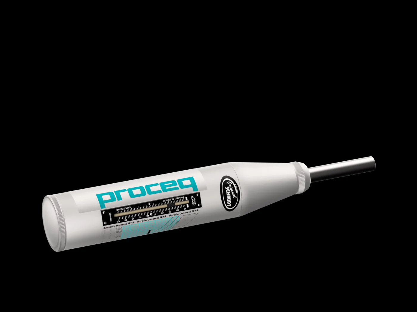 Оригинальный швейцарский молоток для отскока бетона Proceq Schmidt с гарантией 1 год