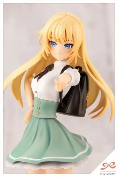 Фото 【MT】KOTOBUKIYA JK003 Sousai Shojo Teien St. Iris Girls' High School Ритсука Саэки в летней форме, сборная фигурка в масштабе 1/10 №5