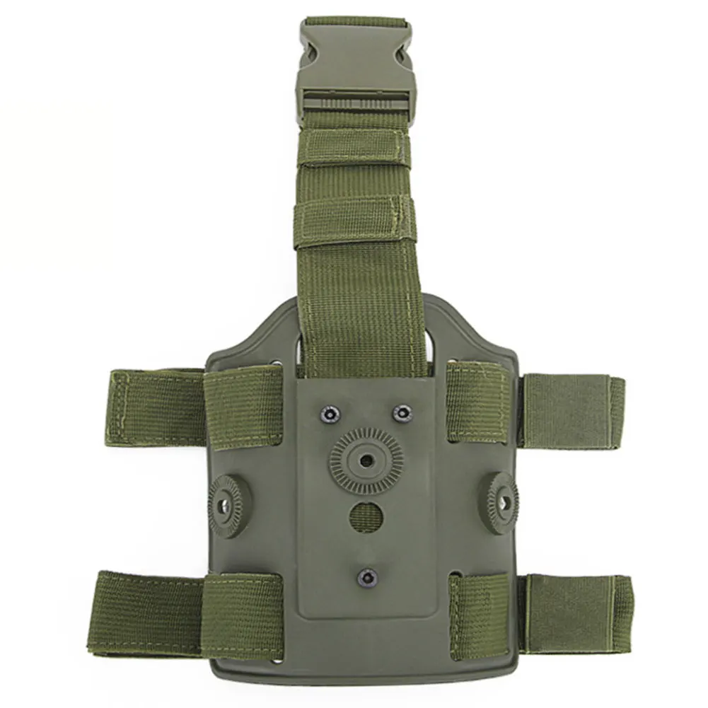 

Dual Strap Hunting Sleeve Outdoor Nylon Thigh Leg Holster Leggings Device Pouch Bag Tactical Panel Sports Belt