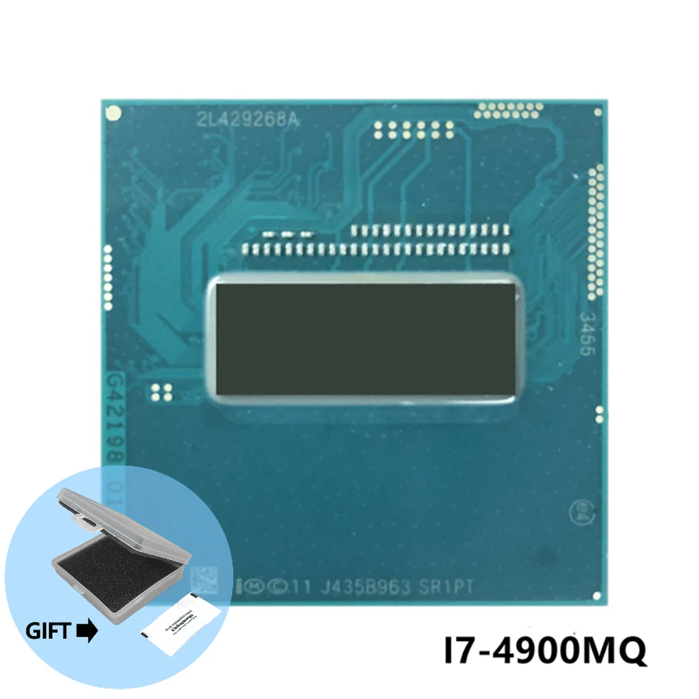 

Процессор Intel Core i7-4910MQ i7 4910MQ SR1PT 2,9 ГГц четырехъядерный восьмипоточный процессор 8 Мб 47 Вт Разъем G3 / rPGA946B