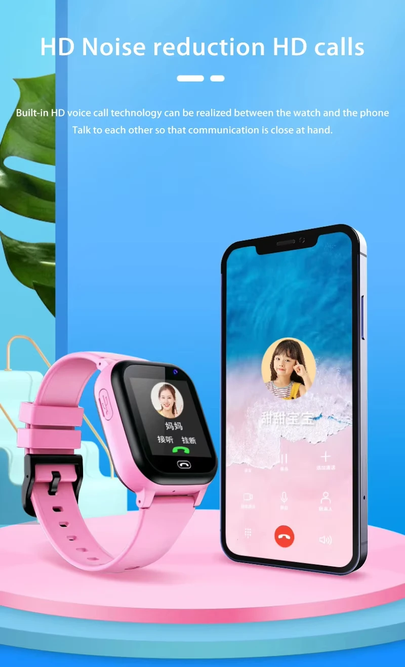 Детские смарт-часы Lenovo 2026 New 4G GPS водонепроницаемые с SIM-картой, камерой и функцией звонков, мини-электронные часы, подарок (art.: 3920dcdf19ab0) - 3920dcdf19ab0