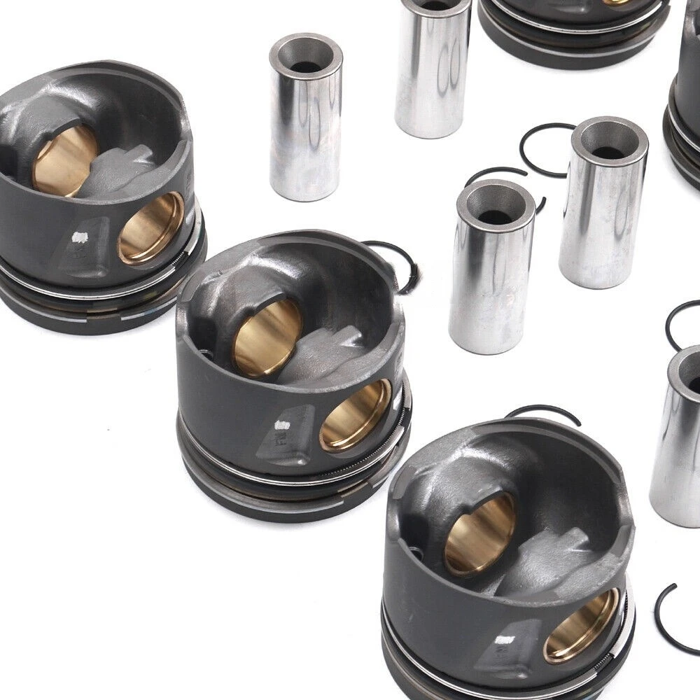 Комплект поршней и колец диаметром 83 мм. 6420301918 6420308317 A 6420300324 Для Mercedes-Benz OM642 M642 ML350d