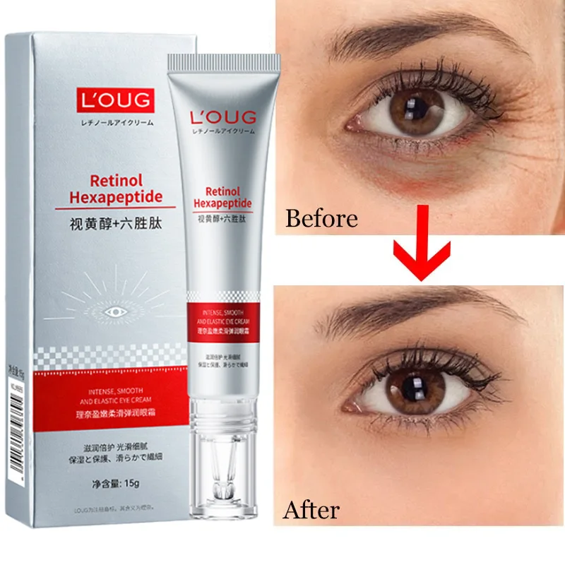 

Retinol Anti-wrinkle Eye Cream Remove Eye Bags Dark Circles Firm Lift Anti Puffiness Serum Anti-aging Moisturizing Eye Skin Care