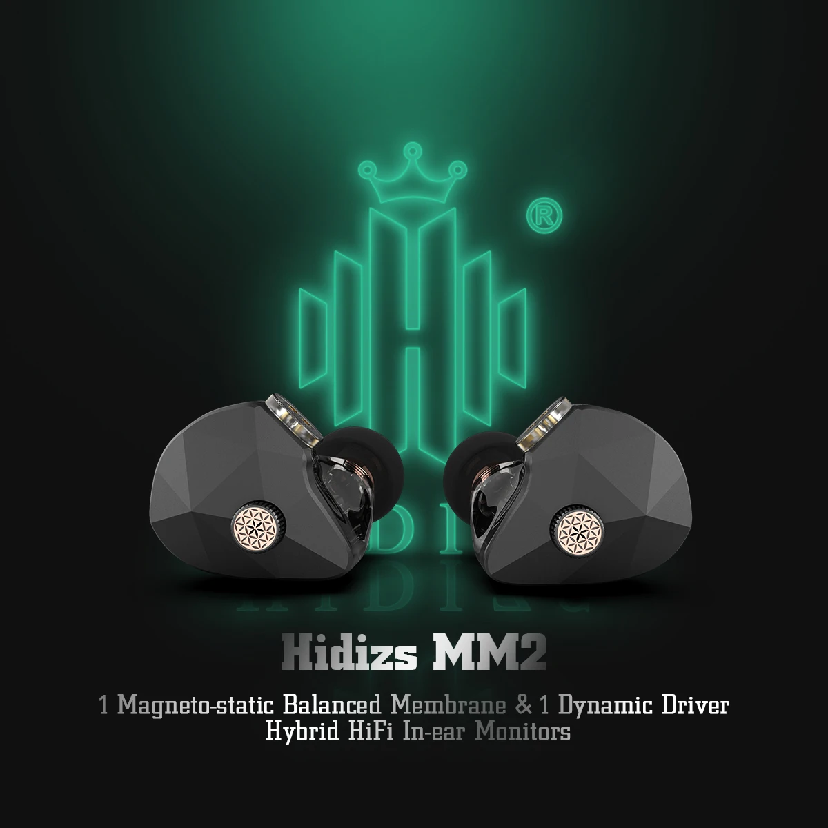 Гибридные Hi-Fi наушники-вкладыши Hidizs Mermaid MM2 намагниченные наушники BM + 1DD с двумя