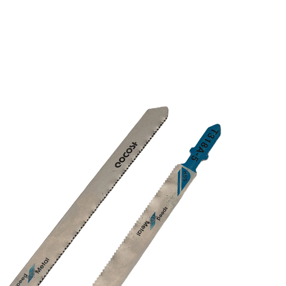 

Accessories Durable Useful Cutter Jigsaw Blade Workshop Cutting T318A 132mm 5PCS Equipment For Metal HCS Parts