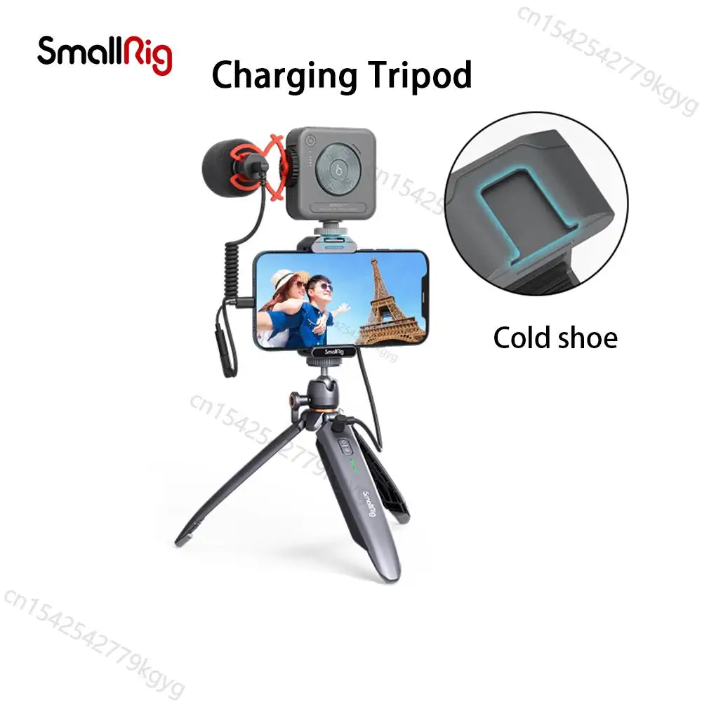 

SmallRig Universal Wireless Control Phone Charging Tripod Handle Grip For Iphone 13 Pro/Pro Max Built-in lithium battery 3108