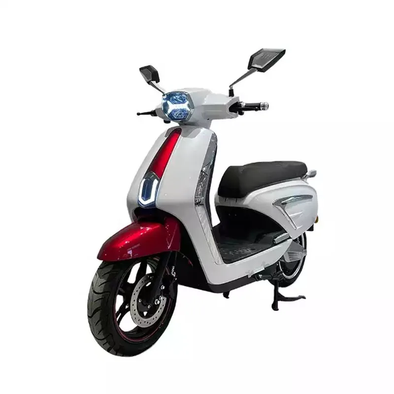 

High Speed Electric Scooter 60v 20ah 1000w 1500w 2000w Ckd Electric Motorcycle with Pedals Disc Brake