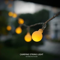 outdoor camping tent canopy lights accessories waterproof warm light led string lamps home atmosphere party decorations lights