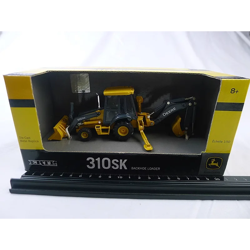 Коллекционная модель экскаватора-погрузчика ERTL 310SK в масштабе 1:50, литая под давлением, из сплава, с двумя рабочими концами, сувенир, подарок, украшение для витрины (art.: 3920dbdb4ef08) - 3920dbdb4ef08