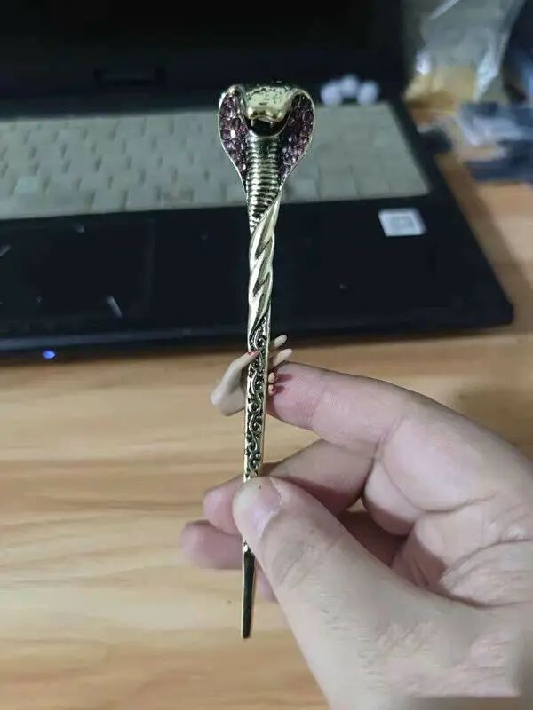 Металлическая египетская трость на заказ 1:6 для женской экшн-фигурки 12 дюймов