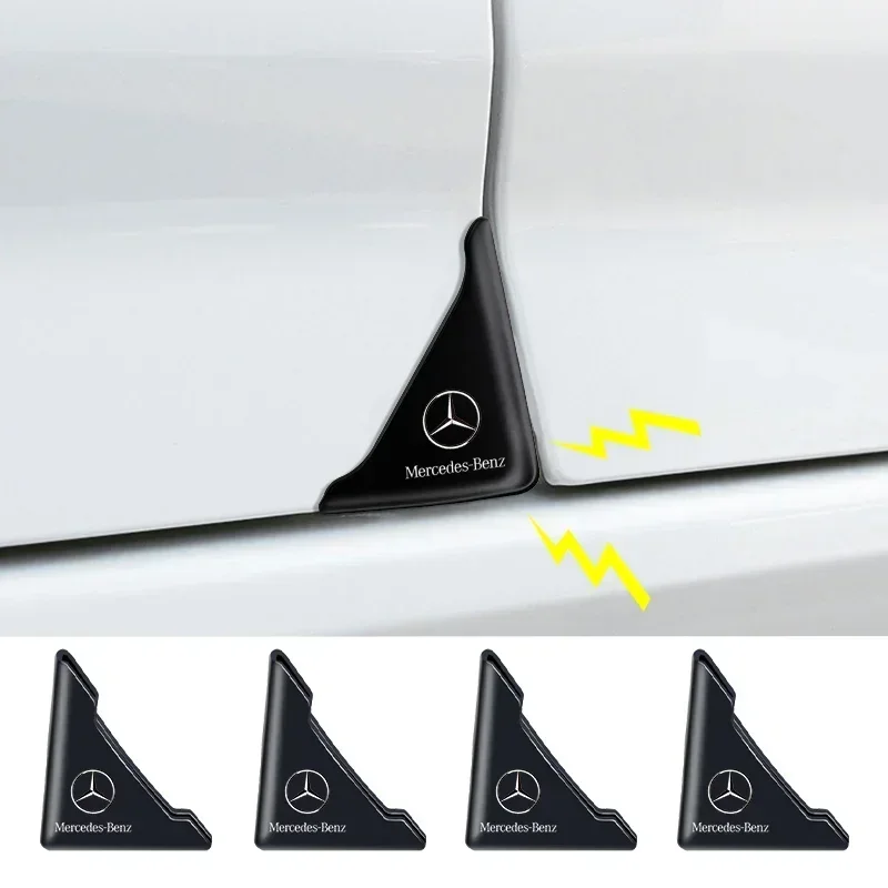 2 шт. силиконовые накладки на угол двери автомобиля защитные наклейки от царапин