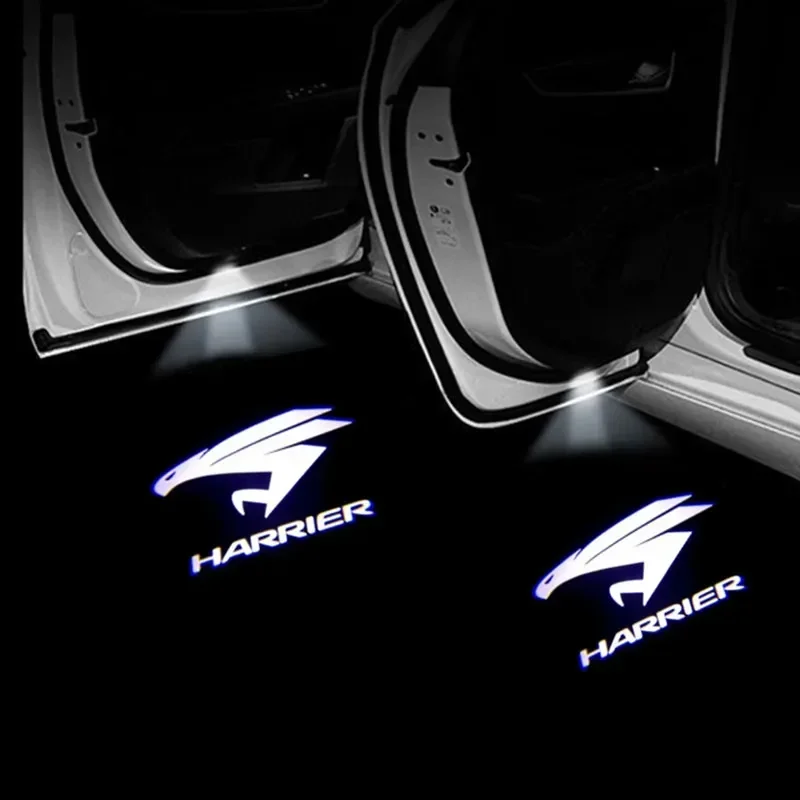 

2 шт. светодиодные дверные фонари для Harrier 30 60 XU30 XU60 2003 2004-2015 2016 2017 2018 2019 2020 2021 2022 аксессуары для проектора