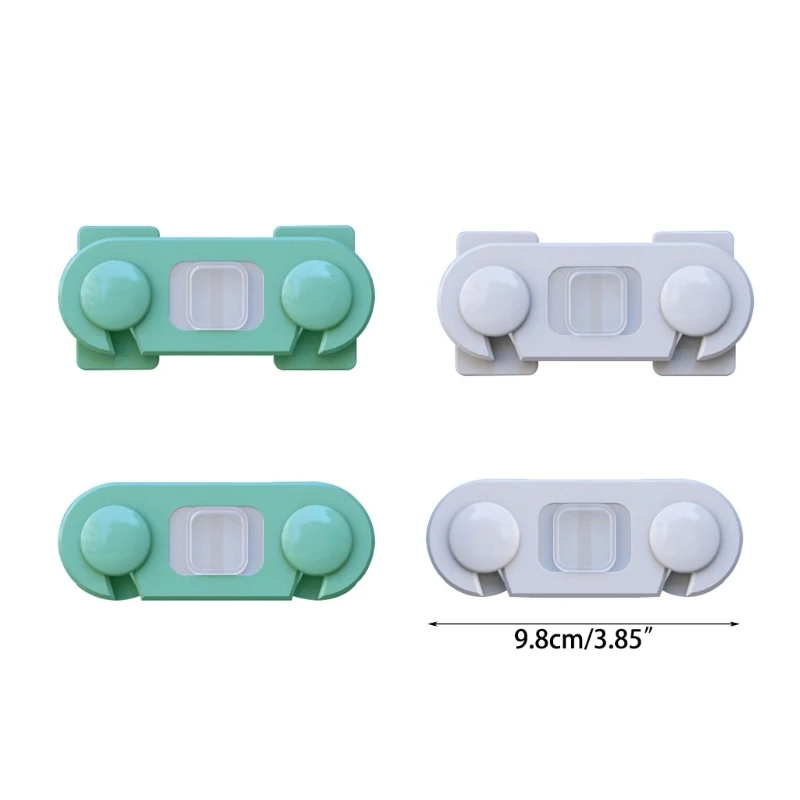 

Safety Lock for Baby Double-Ended Closure Security Lock Child Proofing Cabinet Drawer Locks Infant Home Safety-Solution
