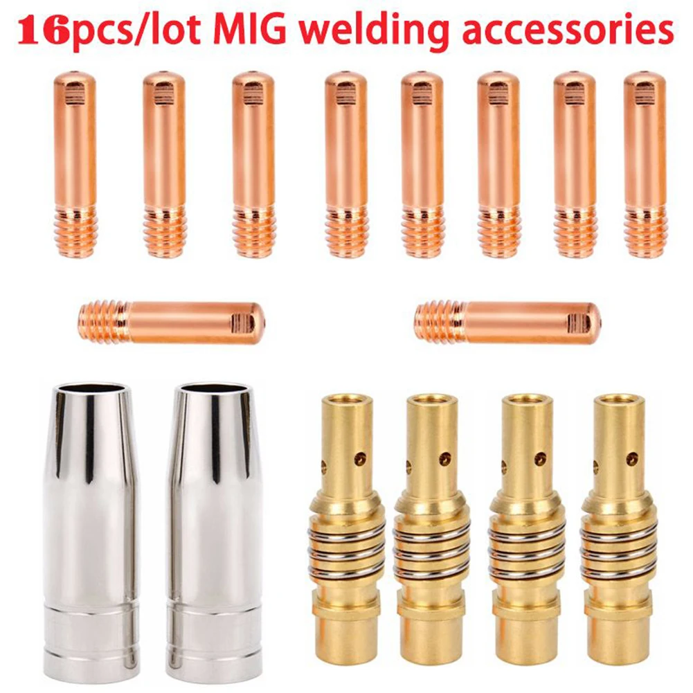 

Portable Welding Nozzle TIG Useful 1 Set Co2 Welding Torch Consumable Welding Head For Tig 15AK MIG MAG Accessories