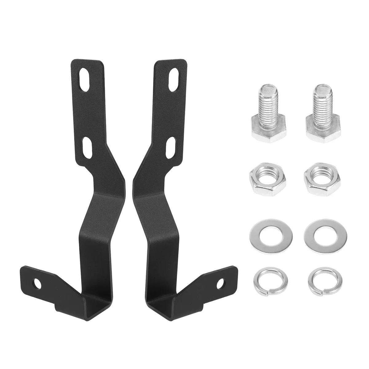

LED Light Pod Metal Hood Mount Bracket Kit/Ditch Hood Light Brackets for 2005-2015