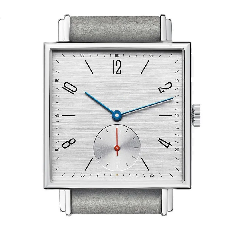 Лучшие Повседневные мужские часы Shi Ying с двумя и половиной иглами из нержавеющей