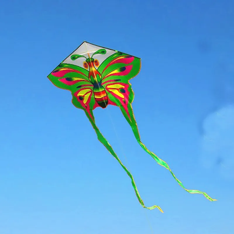 Бесплатная доставка большие воздушные змеи-бабочки летающие детские змеи