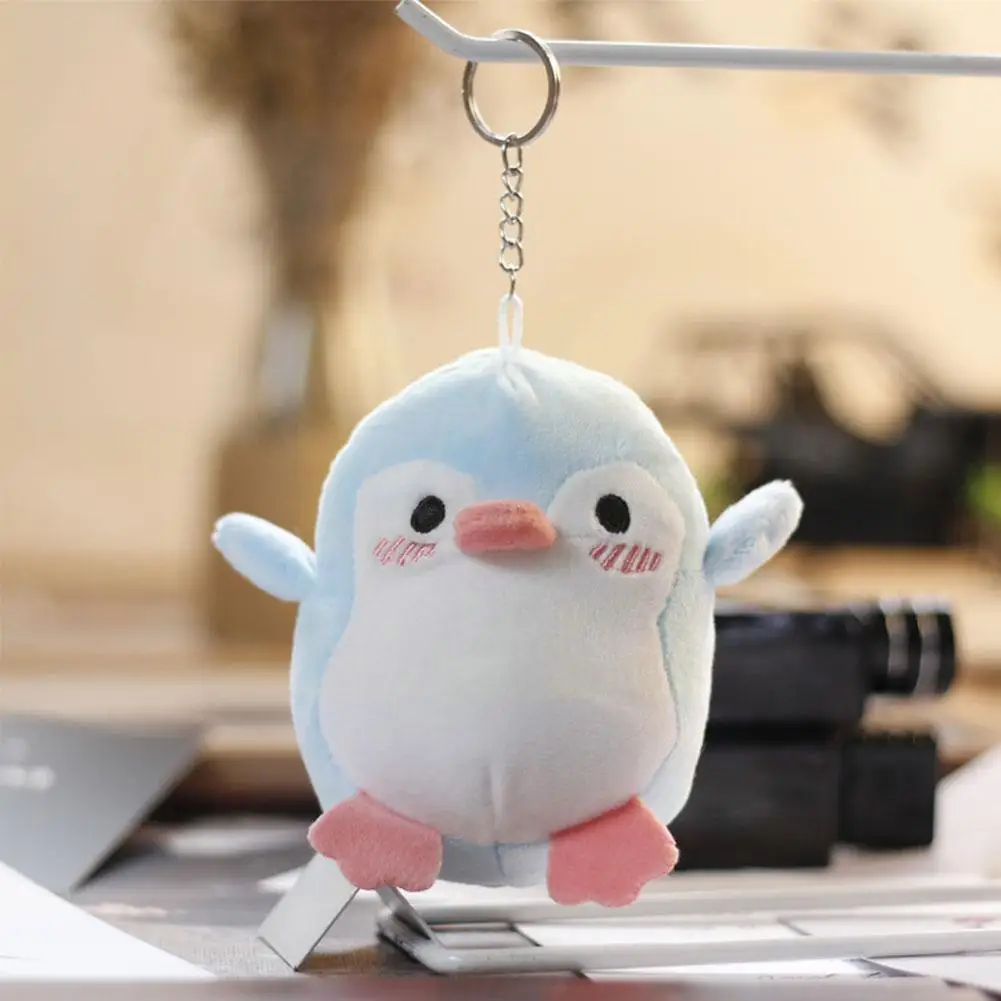 

10cm Penguin Toy , Keys Chain Quality Animal Penguin Dolls Stuffed Toy D8y2