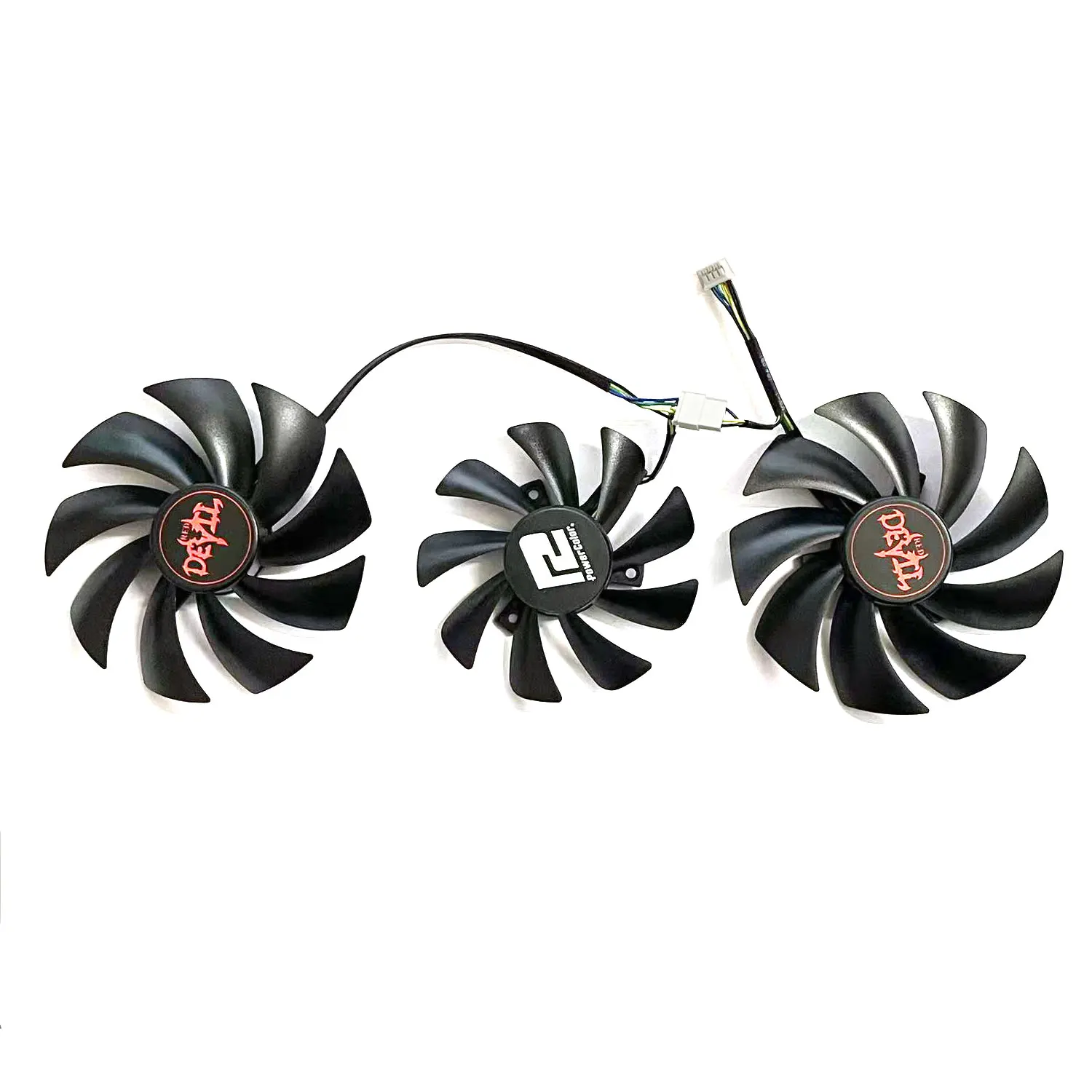 95 мм FD10015H12D 85 FD9015U12D 4PIN подходит для Powercolor Radeon Rx6700xt 6750 6750xt 6800 6800xt 6900xt 6950xt Red Magic OC