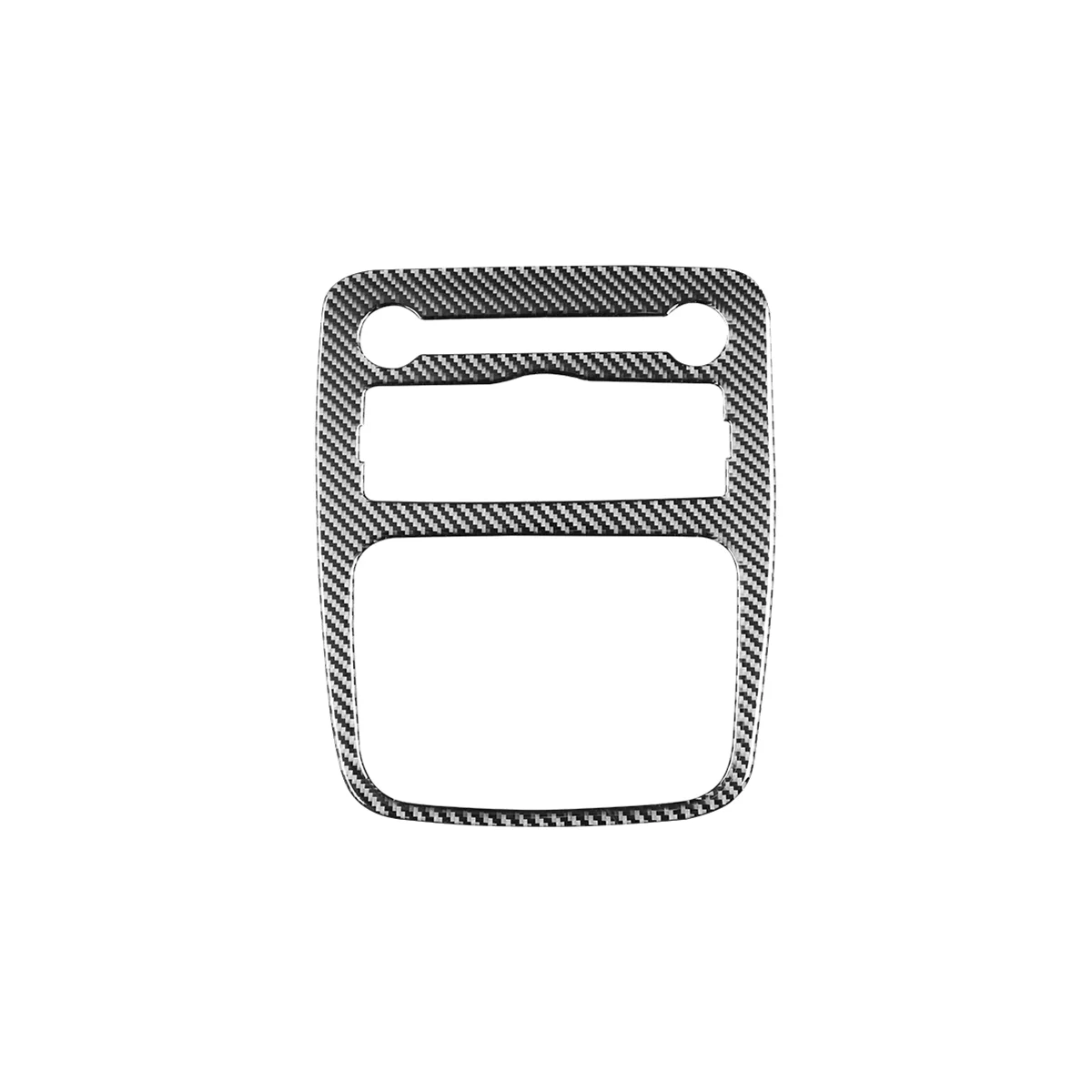 Углеродное волокно центральное управление чашки воды рамка отделка наклейка