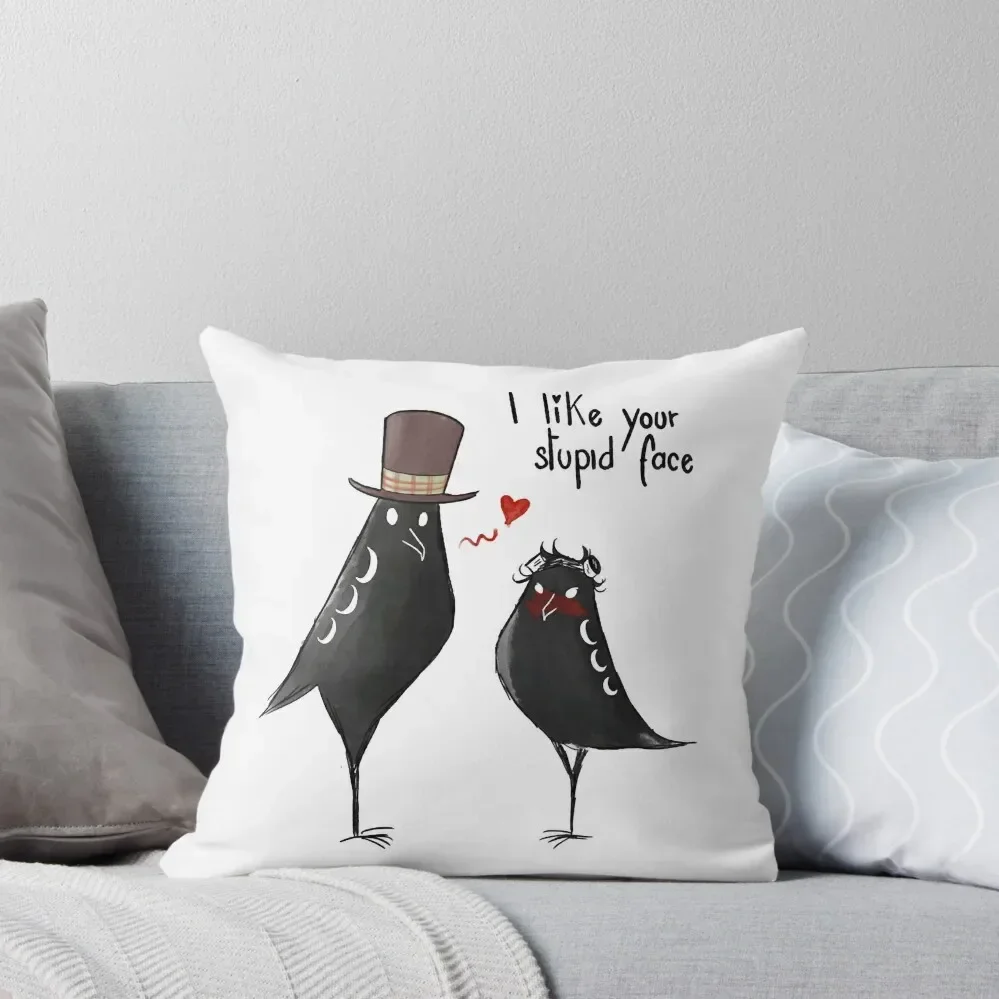 Wesper - Мне нравится твое глупое лицо. Декоративная подушка. Рождественские