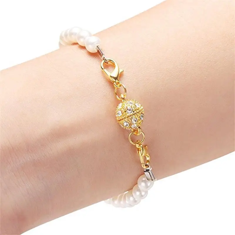 3 пары/компл. 10 мм бриллиант сделай сам двухсторонняя застежка-лобстер магнитная