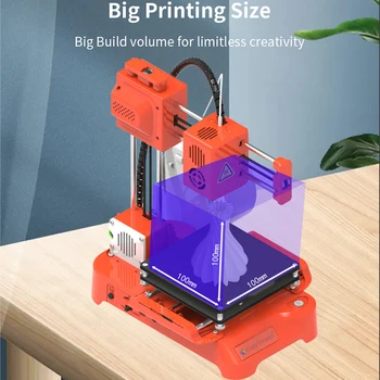 TISHRIC K7 3D Printer Kit Easy To Use One-click Printing 3D Children Education Printing Mainboard With Magnetic Build Platform 5