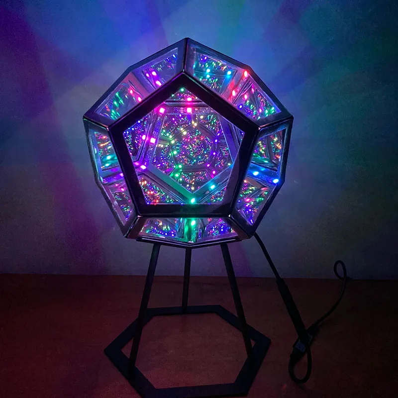 Новейшая креативная крутая лампа звездного неба осветительный додекадрон