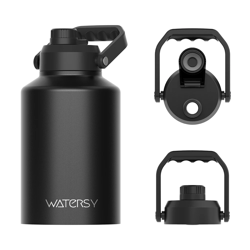 Большой Термос из нержавеющей стали с ручкой 128 унции