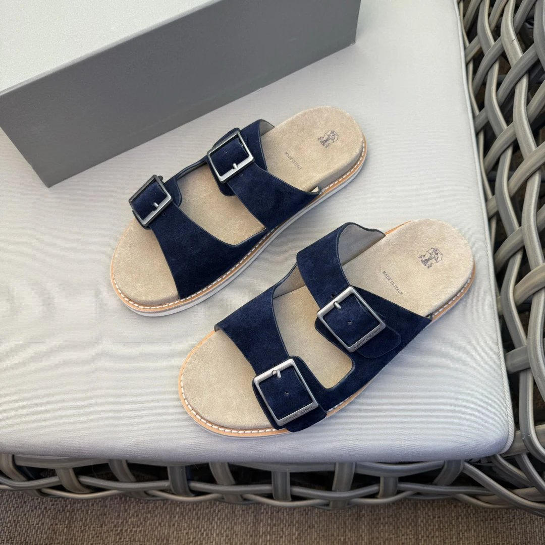 Мужские сандалии для улицы из воловьей кожи 38-46 размеров