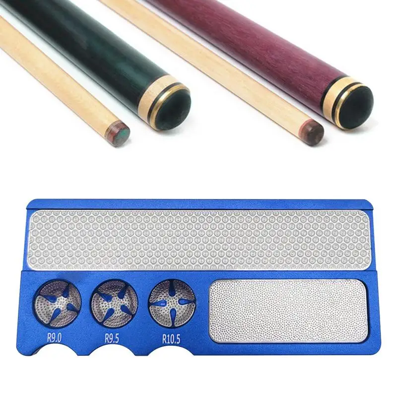 

Cue Tip Repair Tool Aluminum Alloy Billiard Table Cue Tips Repairing Accessories Portable Billiard Pool Stick Tip Shaping Device