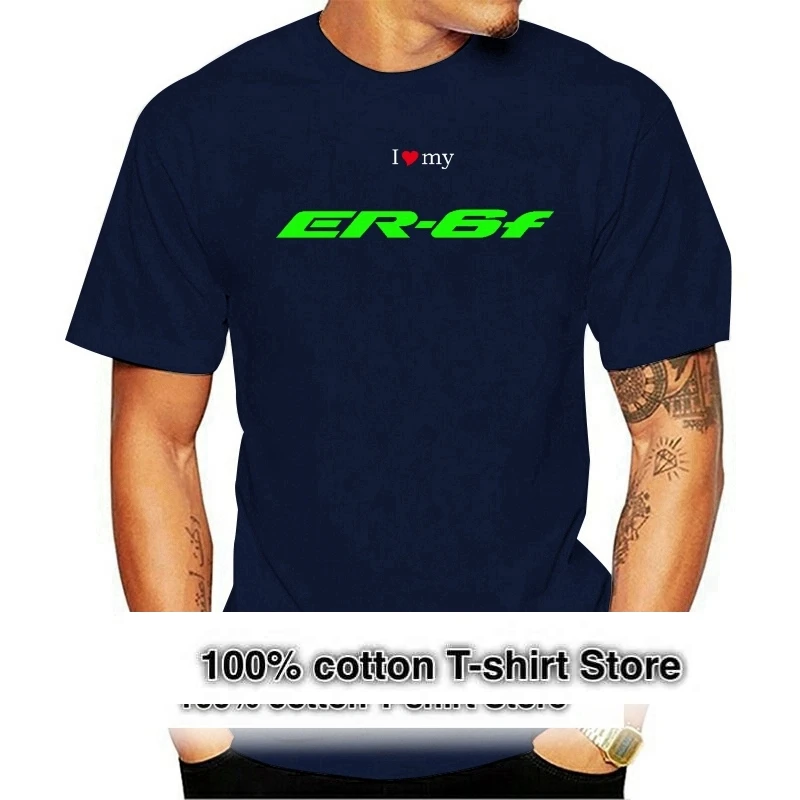 Tee Shirt Personnalise ER6F S M L XL XXL Homme Moto ER6 ER 6