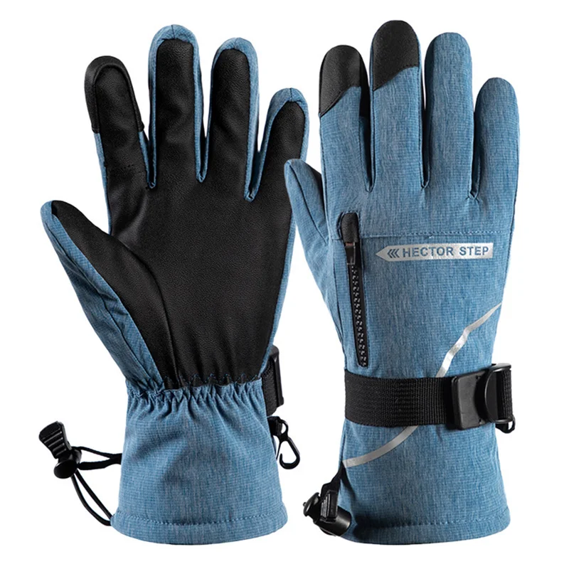 

New Touch Screen Ski Gloves Men Women Warm Windproof Riding Hiking Skiing Skateboard Snowboard Gloves Snowmobile Gloves