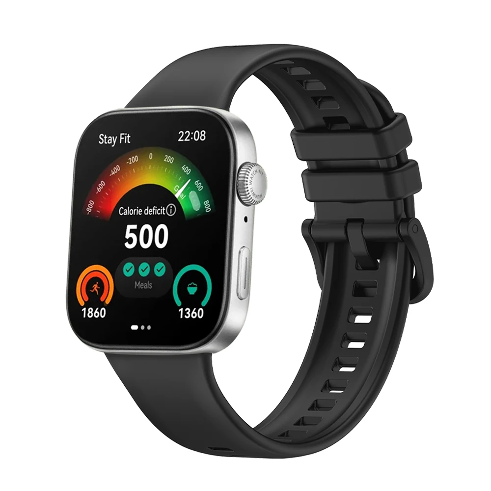 Силиконовый ремешок для часов Huawei Watch Fit 3 спортивный Fit3 аксессуары смарт-часов