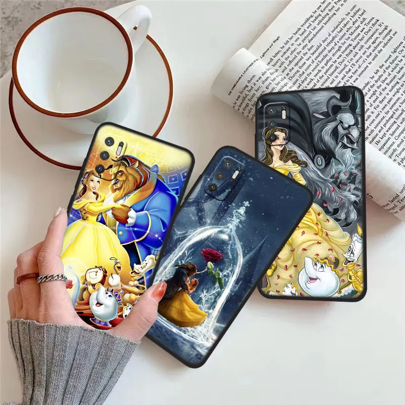 Новый высококачественный чехол для телефона Красавица и чудовище Redmi Note 12s 10 10T 10S