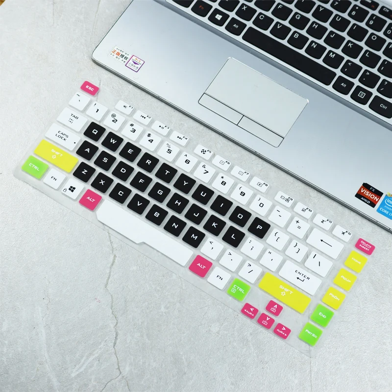 

For 15.6 Inch Laptop Keyboard Cover Skin For ASUS ROG STRIX G15 G512 G512LU G512LI G512LV G512LW LU LI LV LW Pad