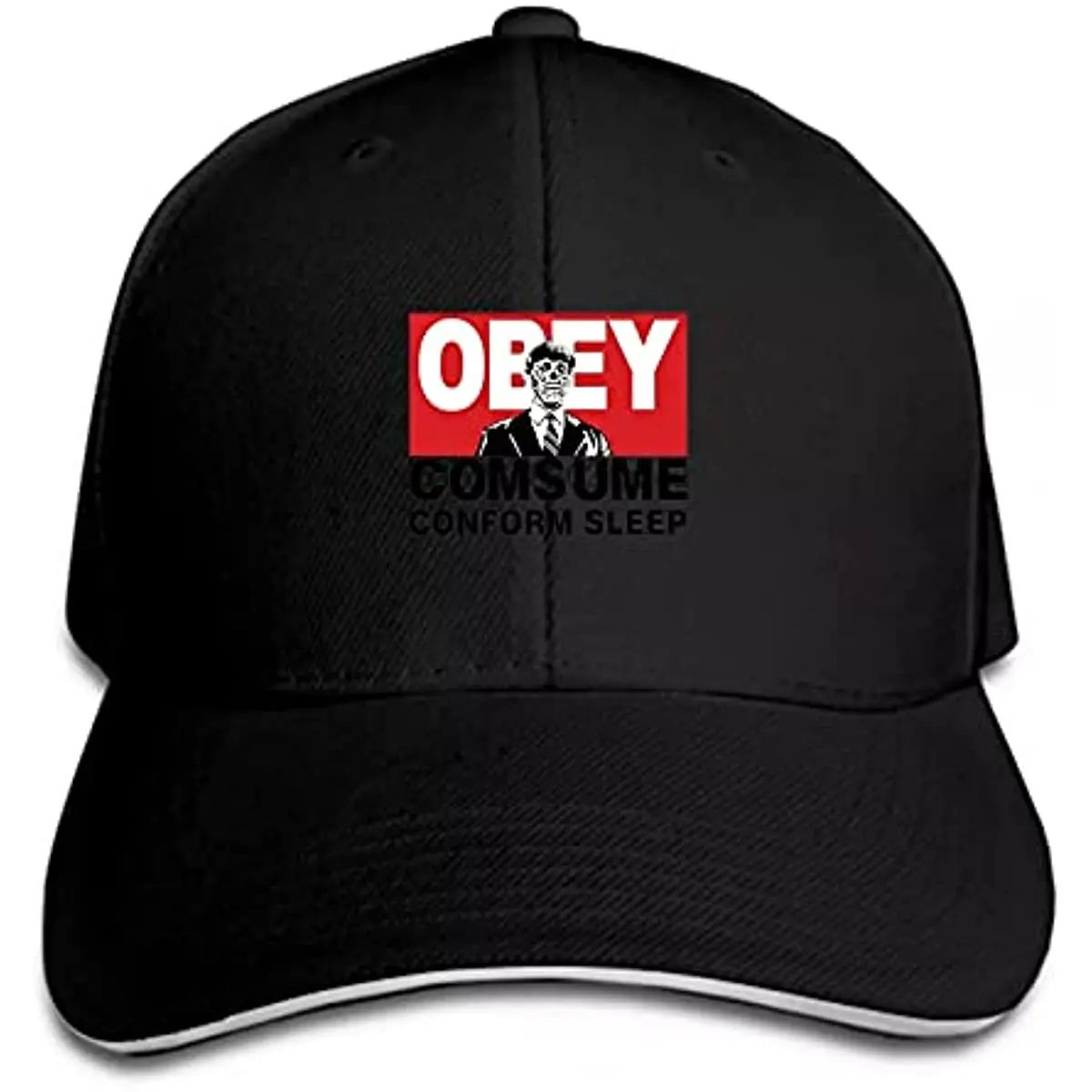 

Baseball Cap New They Live 80s Gothic Horror Sci Fi Film Movie Grey Navy Blue Snapback Hat Peaked Snapback Four Seasons Unisex