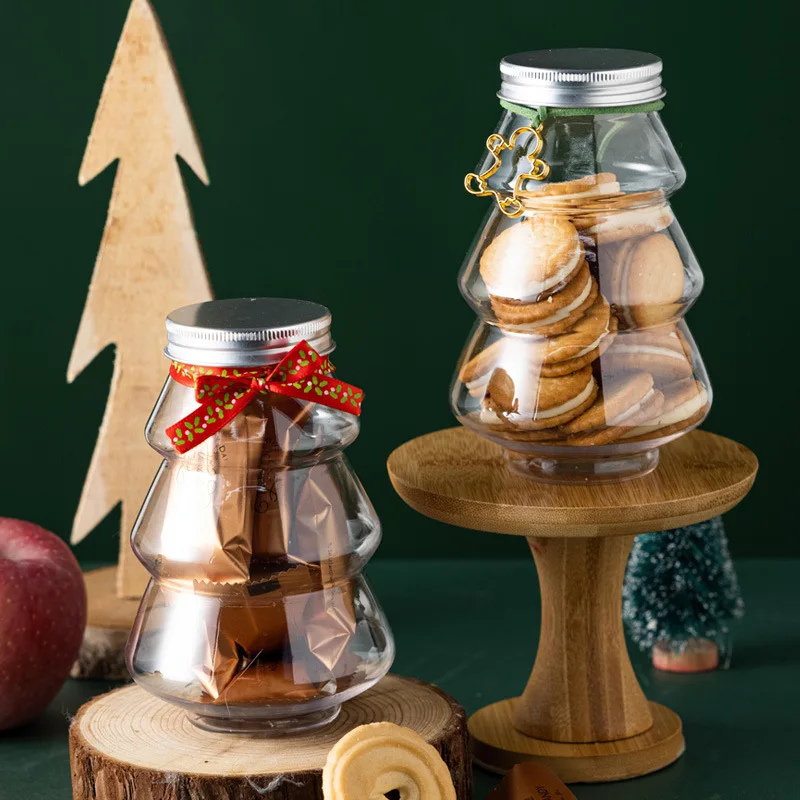 

6 шт., бутылки для хранения в виде рождественской елки