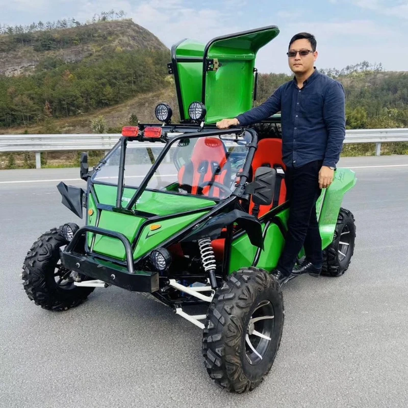 

New 200cc/300cc Cheap High Speed 2 Seats Adults Off Road Dune Buggy Electric Start-Up Off Road Beach Buggy Pedal Go Karts