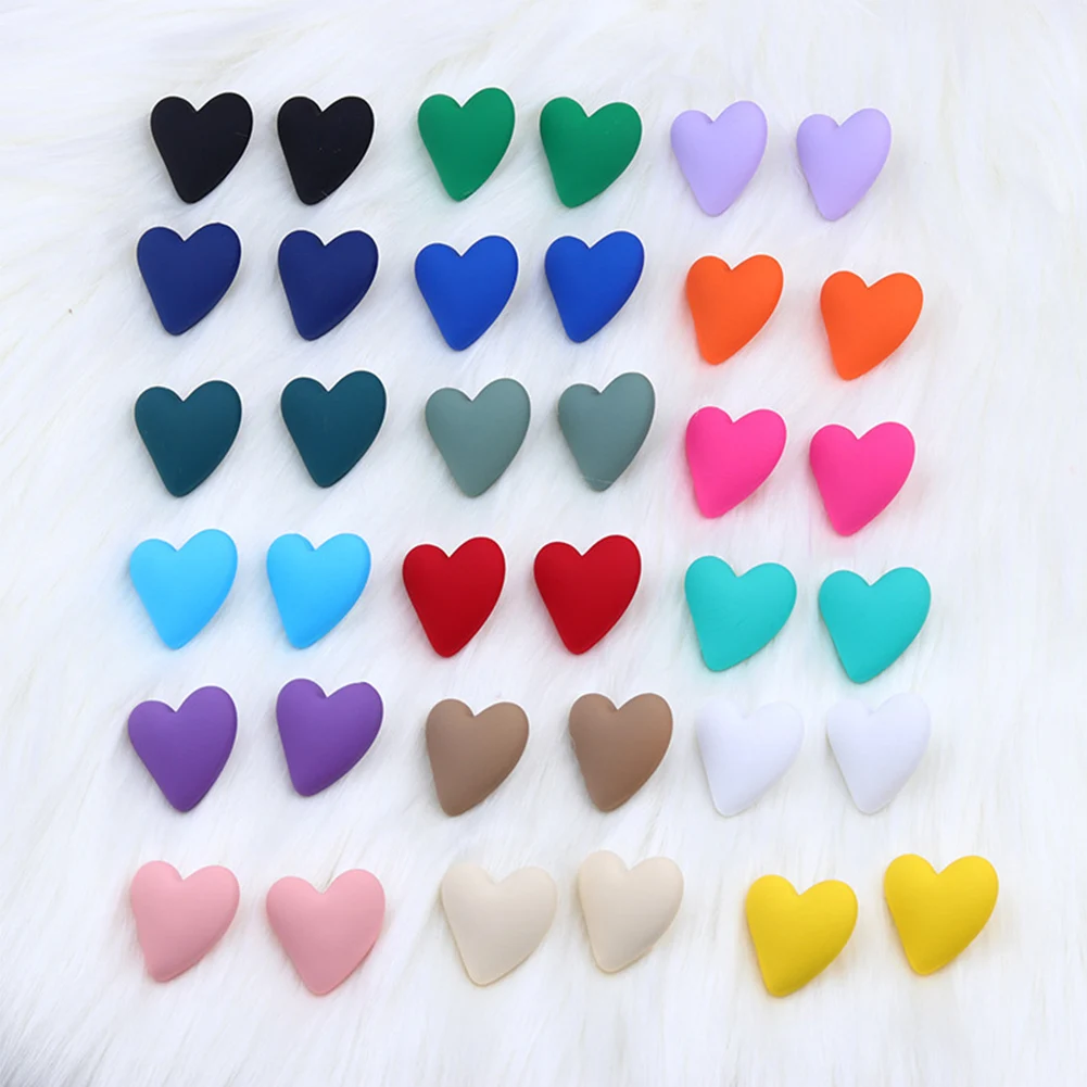 

Heart Red White Black Yellow Earrings Love Statement Wedding Geometric Heart Bohemian Vintage Acrylic Trend Party Jewelry Gift